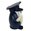 Policeman Gnome Outdoor Garden Statue, 8"