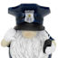 Policeman Gnome Outdoor Garden Statue, 8"