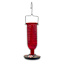 Glass Hummingbird Bird Feeder, 14"