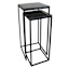 Crosby St. Metal & Marble Plant Stand, Medium