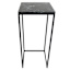 Crosby St. Metal & Marble Plant Stand, Small