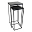 Crosby St. Metal & Marble Plant Stand, Small