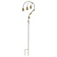 Honeybloom Metal Flower Bell Yard Stake, 45"
