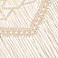 Soul Searcher Cream Macrame Wall Decor, 20x30