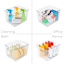 Clear Fridge Freezer Storage Bin, Large