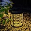 Found & Fable Outdoor Solar Lantern, Tan
