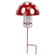 Sunny Club Mushroom Rain Guage, 14"