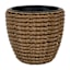 Found & Fable Hyacinth Rattan Outdoor Planter, Medium