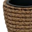 Found & Fable Hyacinth Rattan Outdoor Planter, Small
