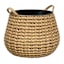 Honeybloom Hyacinth Rattan Outdoor Planter, Medium