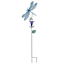 Providence Metal Dragonfly on Flower Yard Stake, 36"