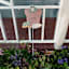 Honeybloom Metal Frog Yard Stake, 36"