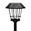 8-Lumen Solar Black Filament Bulb Pathway Light