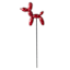 Crosby St. Red Balloon Dog Yard Pick, 11"