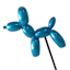 Crosby St. Blue Balloon Dog Yard Pick, 11"
