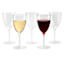 8-Count Clear Wine Goblets, 8oz