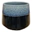 Mixed Reactive Glaze Outdoor Planter, Medium