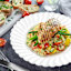 10-Pack Scalloped Edge Plastic Dinner Plates, 10"