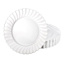 10-Pack Scalloped Edge Plastic Salad Plates, 8"