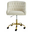 Sophia Office Chair, Cream