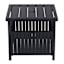 Grammercy Umbrella Patio Table, Black