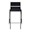 Grammercy Steel Patio Barstool, Black