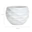 Crosby St. Clara White Outdoor Planter, Medium