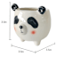 Indoor Panda Ceramic Planter, 3"