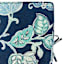 Providence 2-Piece Positano Navy Blue Outdoor Deep Seat Cushion