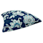 Providence Positano Navy Oversized Square Outdoor Throw Pillow, 20"