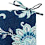 Providence Positano Navy Blue Outdoor Square Seat Cushion