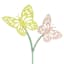 Butterflies Yard Stake, 14"