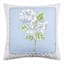 Providence Embroidered Hydrangea Throw Pillow, 18"