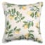 Providence Lemon Embroidered Throw Pillow, 18"