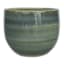 Alana Green Ceramic Outdoor Planter, Large