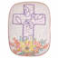 Embroidered Cross Easter Throw Pillow, 12x15