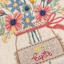 Happy Easter Bouquet Throw Pillow, 16"
