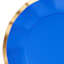 8-Count Blue Wavy Everyday Dinner Plates