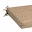 Neutral Tempo Grain Premium Outdoor Square Seat Cushion