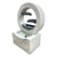 Grey Water Outdoor Fountain, 12"
