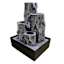 3-Tier Lit Water Outdoor Fountain, 12"