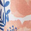 13-Piece Coral Poppy Garden Print Shower Curtain Set, 72"