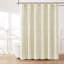 Found & Fable Cream Lotus Floral Print Single Shower Curtain, 72"