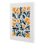 Vine Flowers Canvas Wall Art, 12x16