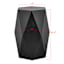 Hexagon Wooden Accent Table, Black