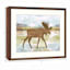 Lake & Lodge Glass Framed Moose Print Wall Art, 21x17