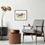 Lake & Lodge Glass Framed Moose Print Wall Art, 21x17
