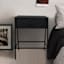 Harmon Wood & Metal Accent Table, Black