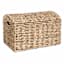 Water Hyacinth Storage Trunk with Lid, Medium