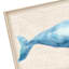 Honeybloom Framed Whale Canvas Wall Art, 16x30